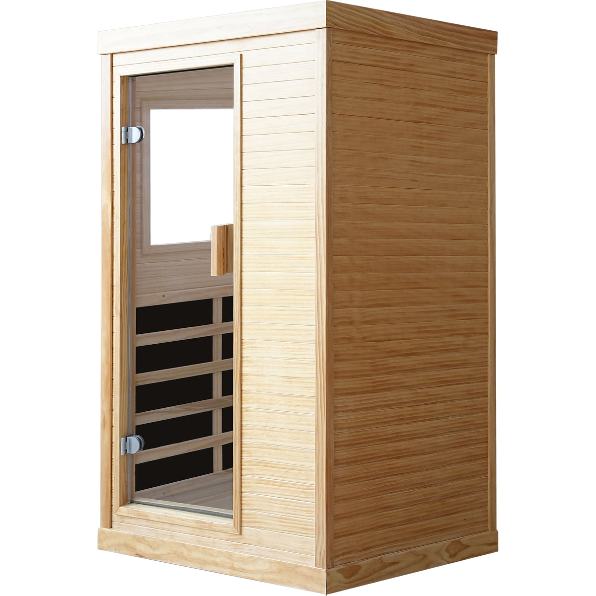 Single Person Indoor Sauna Room – Chilean Pine | 7 Carbon Heating Plates