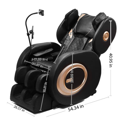 Tranquil Zero-Gravity Massage Chair with Heat & Bluetooth