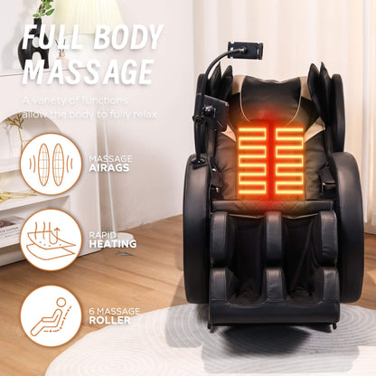 Tranquil Zero-Gravity Massage Chair with Heat & Bluetooth