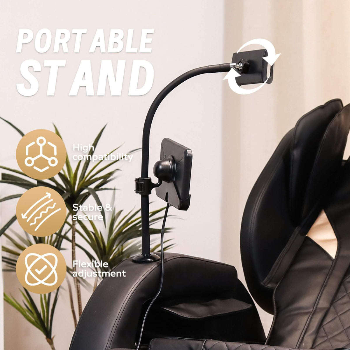 Tranquil Zero-Gravity Massage Chair with Heat & Bluetooth