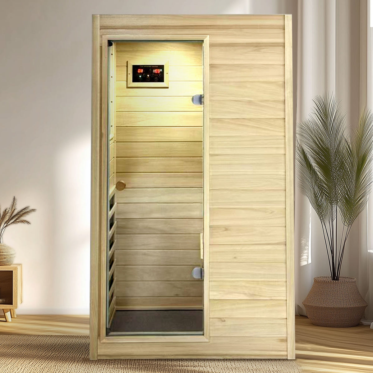 XY-909MB-L Far Infrared Sauna Room in European Aspen