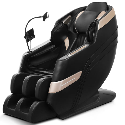 Full-Body Massage Chair with Bluetooth & Zero-Gravity Recliner
