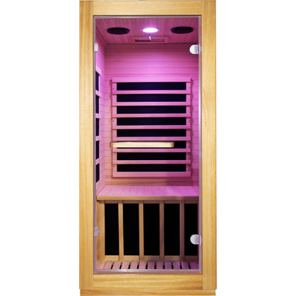 infrared sauna room single room