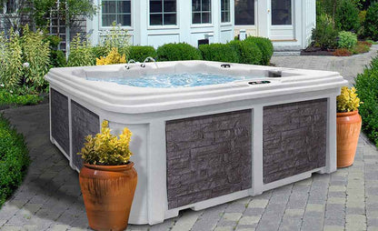 Arcadia 7-Person Hot Tub with Dual Captain’s Chairs