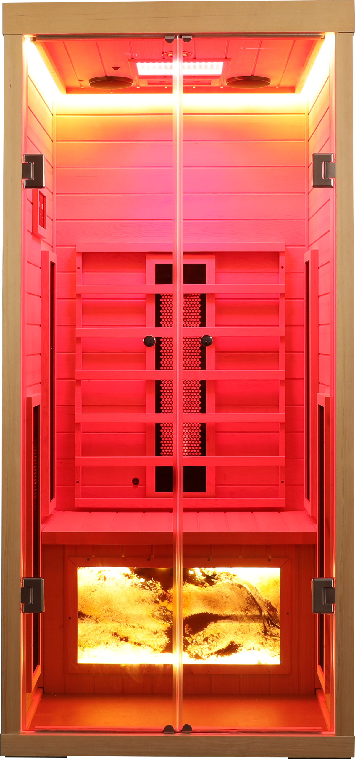 One-Person Hemlock Infrared Sauna