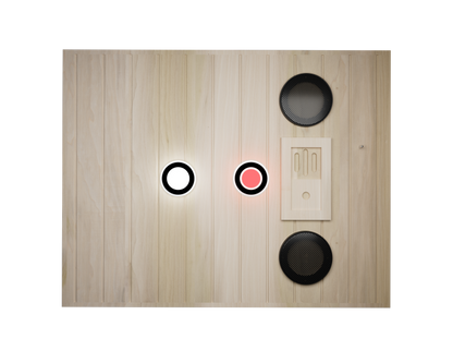 XY-909MB-R Far Infrared Sauna Room with Bluetooth Audio