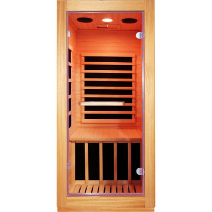 infrared sauna room single room
