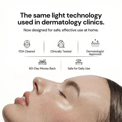 Nicebeam 9-in-1 Laser Light Therapy Lamp for Skin & Hair Rejuvenation