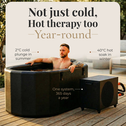 Nicebeam Cryo Pro System – XXL Inflatable Cold Plunge Tub