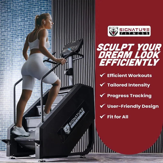 Stair Stepper Climber Machine | Low-Impact Home Cardio Stepper