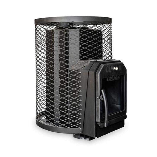 Cozy Heat O Wood-Burning Sauna Stove with Sauna Stones