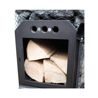 Cozy Heat O Wood-Burning Sauna Stove with Sauna Stones