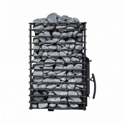 Cozy Heat Quattro Wood-Fired Sauna Stove with Sauna Stones – 12kW or 18kW