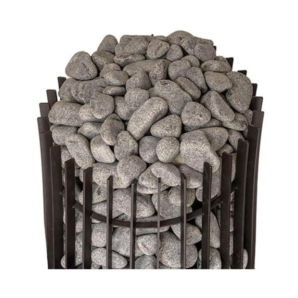 Cozy Heat SW Cylindrical Wood-Burning Sauna Stove with Sauna Stones