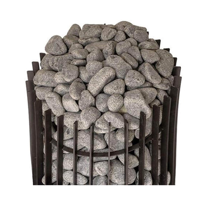 Cozy Heat SW Cylindrical Wood-Burning Sauna Stove with Sauna Stones
