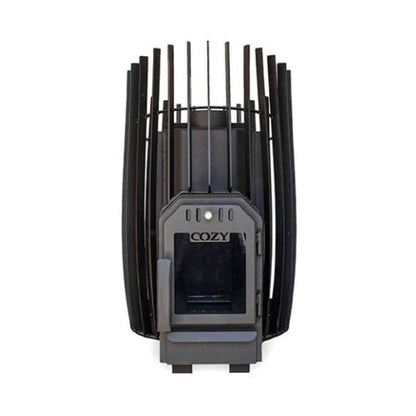 Cozy Heat SW Through-Wall Wood-Burning Sauna Stove with Stones