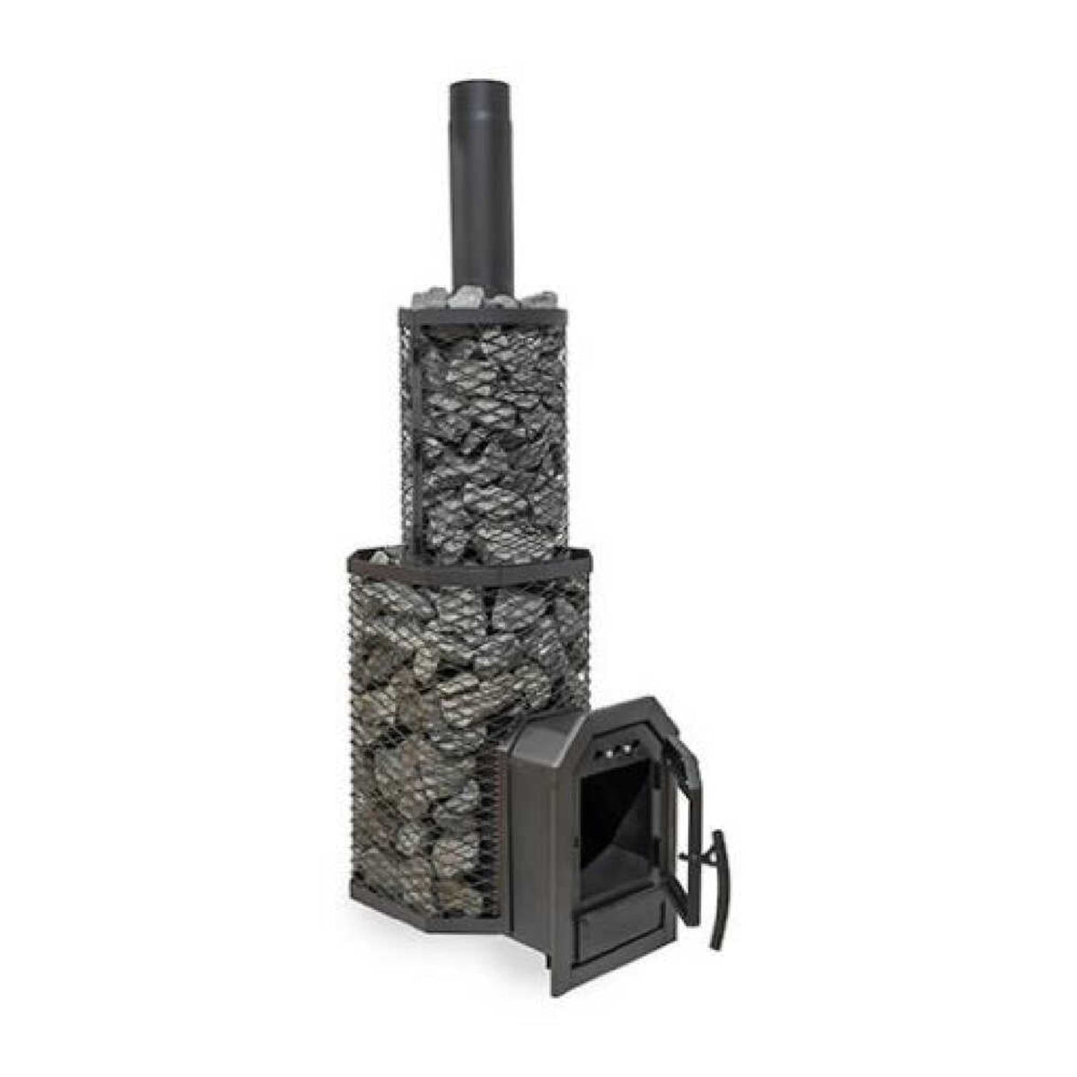 Cozy Heat Thru-Wall Wood-Fired Sauna Heater Stove
