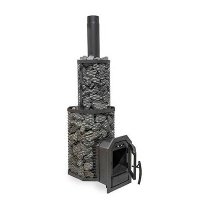 Cozy Heat Thru-Wall Wood-Fired Sauna Heater Stove