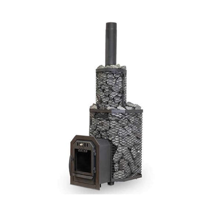 Cozy Heat Thru-Wall Wood-Fired Sauna Heater Stove