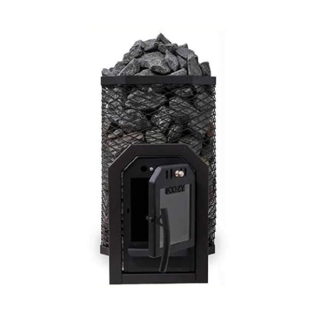 Cozy Heat Thru-Wall Wood-Fired Sauna Heater Stove