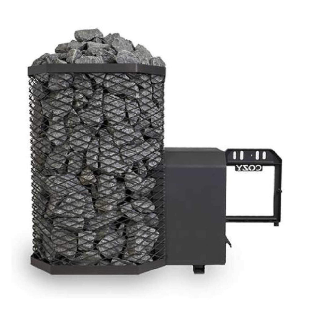 Cozy Heat Thru-Wall Wood-Fired Sauna Heater Stove