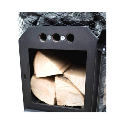 Cozy Heat Thru-Wall Wood-Fired Sauna Heater Stove