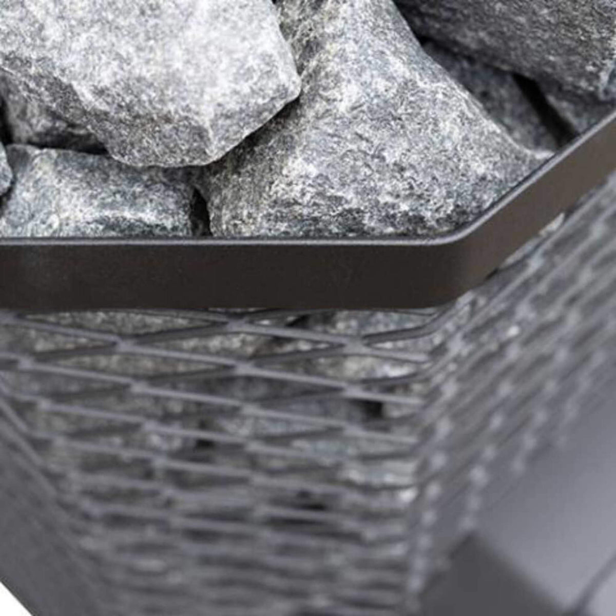 Cozy Heat Floor-Mount Wood-Burning Sauna Stove with Chimney Kit and Stones
