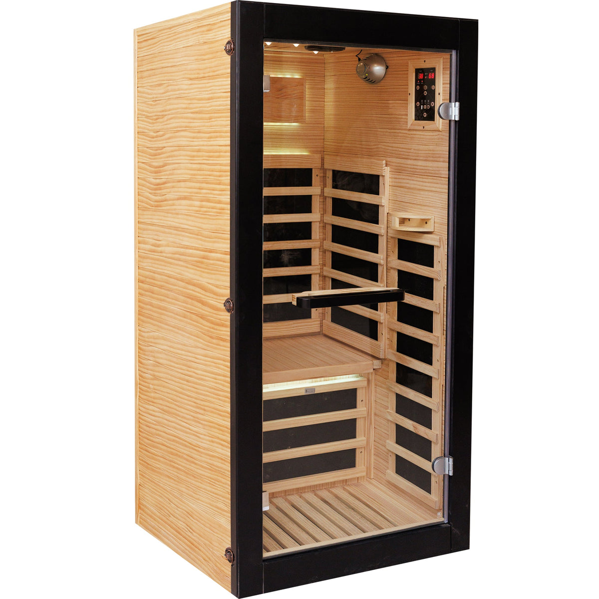 Chilean Pine Single-Person Sauna Cabin