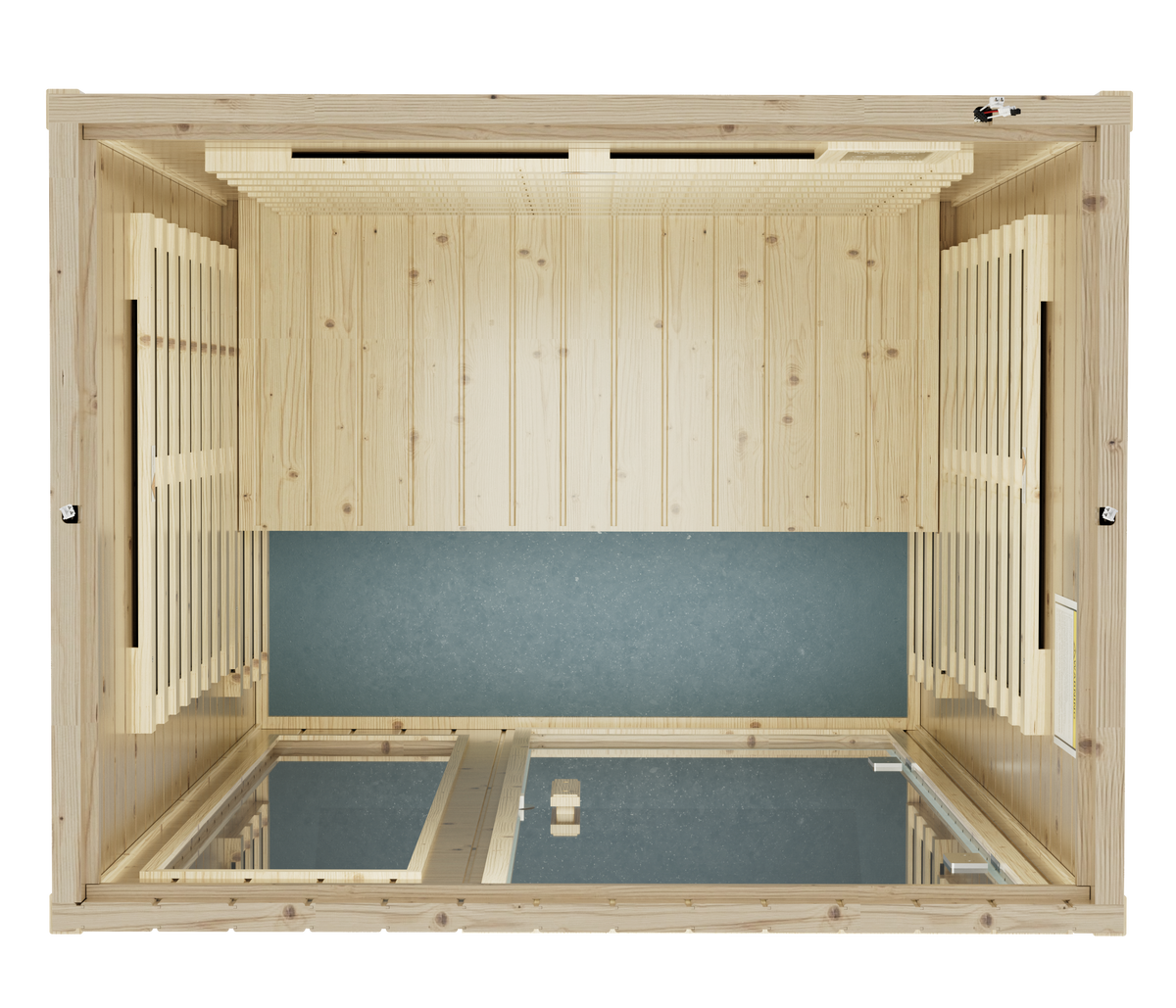 XY-902VY-1 Far Infrared Sauna Room with Bluetooth
