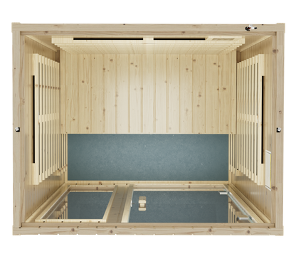 XY-902VY-1 Far Infrared Sauna Room with Bluetooth