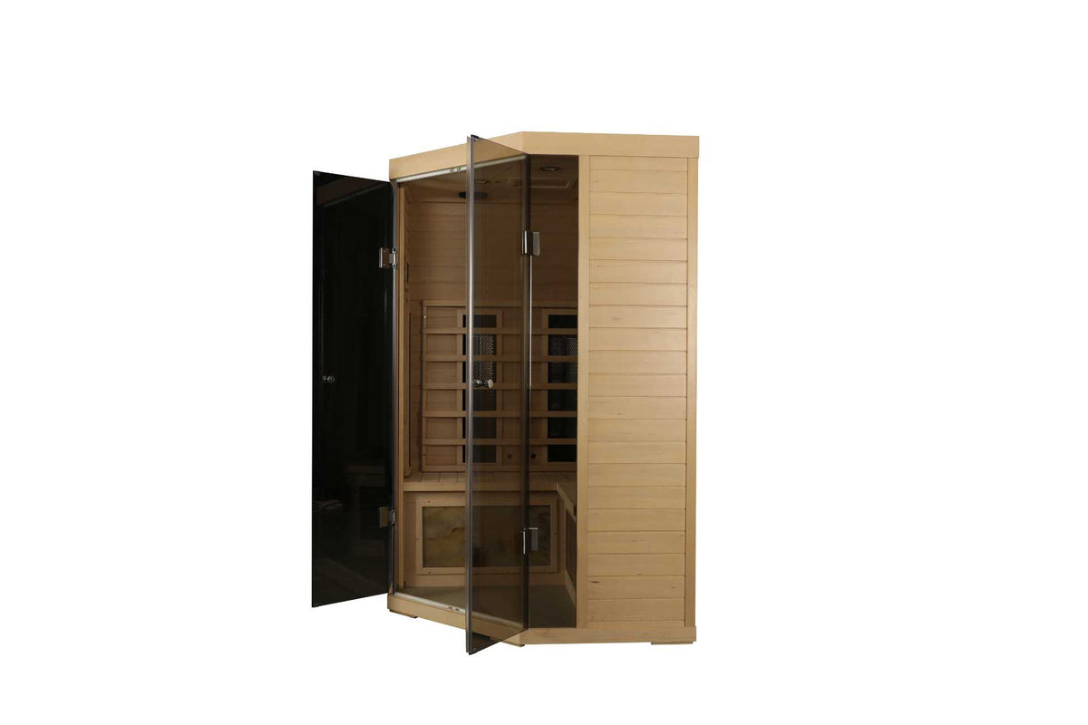 5-Person Hemlock Far-Infrared Sauna – S Model