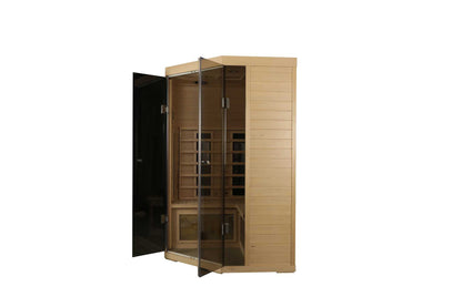 5-Person Hemlock Far-Infrared Sauna – S Model