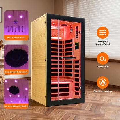 Single-Person Sauna Room