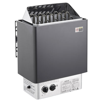 9 kW Electric Sauna Heater with Built-In Controls