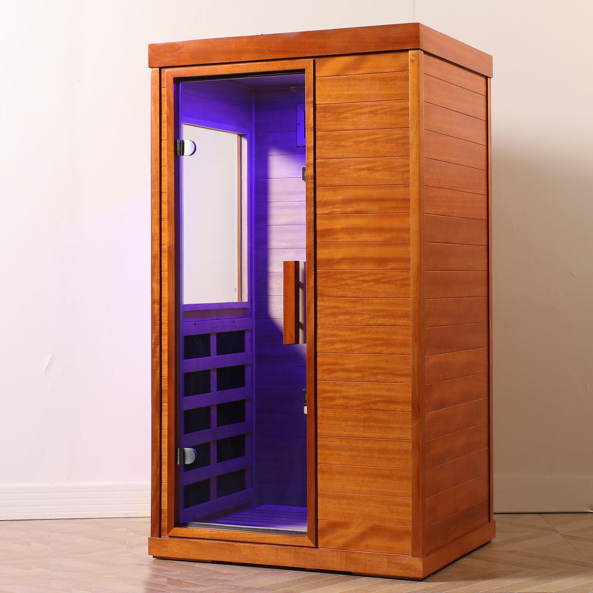 Infrared Indoor Dry Sauna Room with Bluetooth Audio & LCD Touch Control