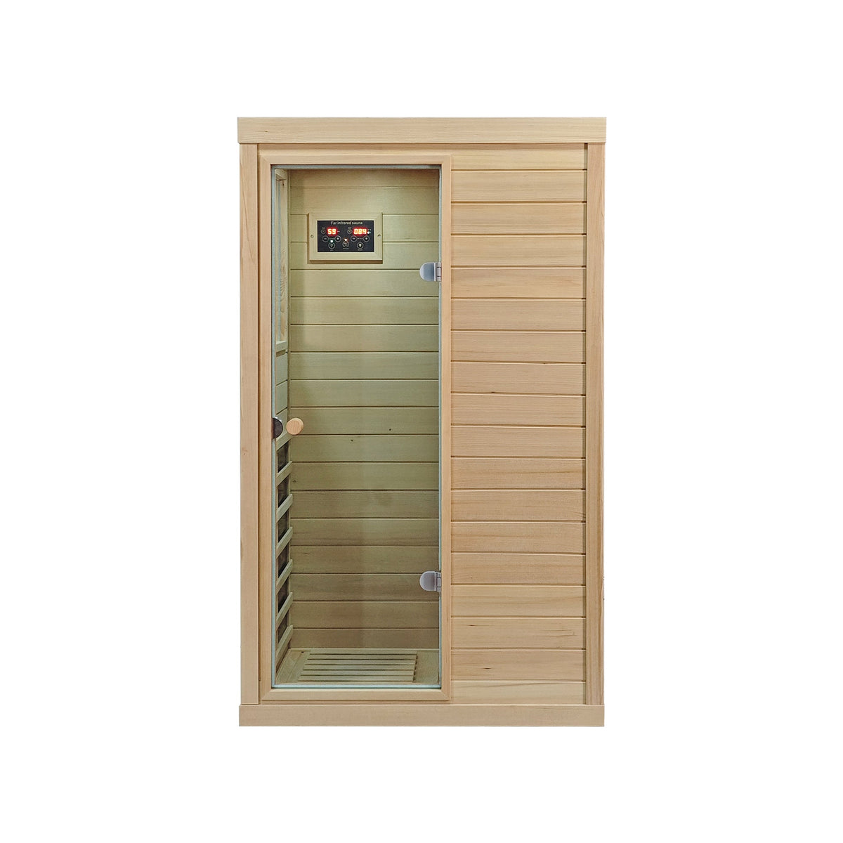 Canadian Hemlock 1-Person Far Infrared Sauna