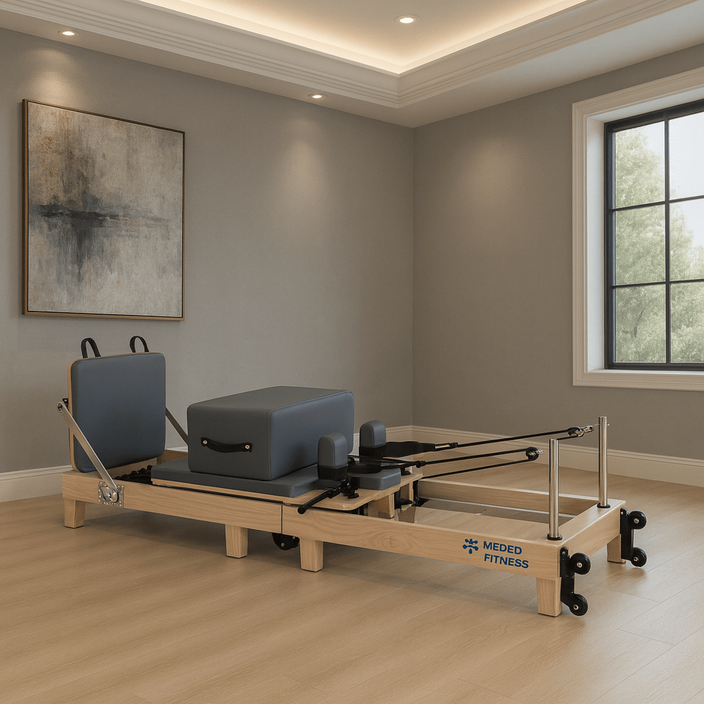 MedEq DCF-01 Folding Wooden Pilates Reformer