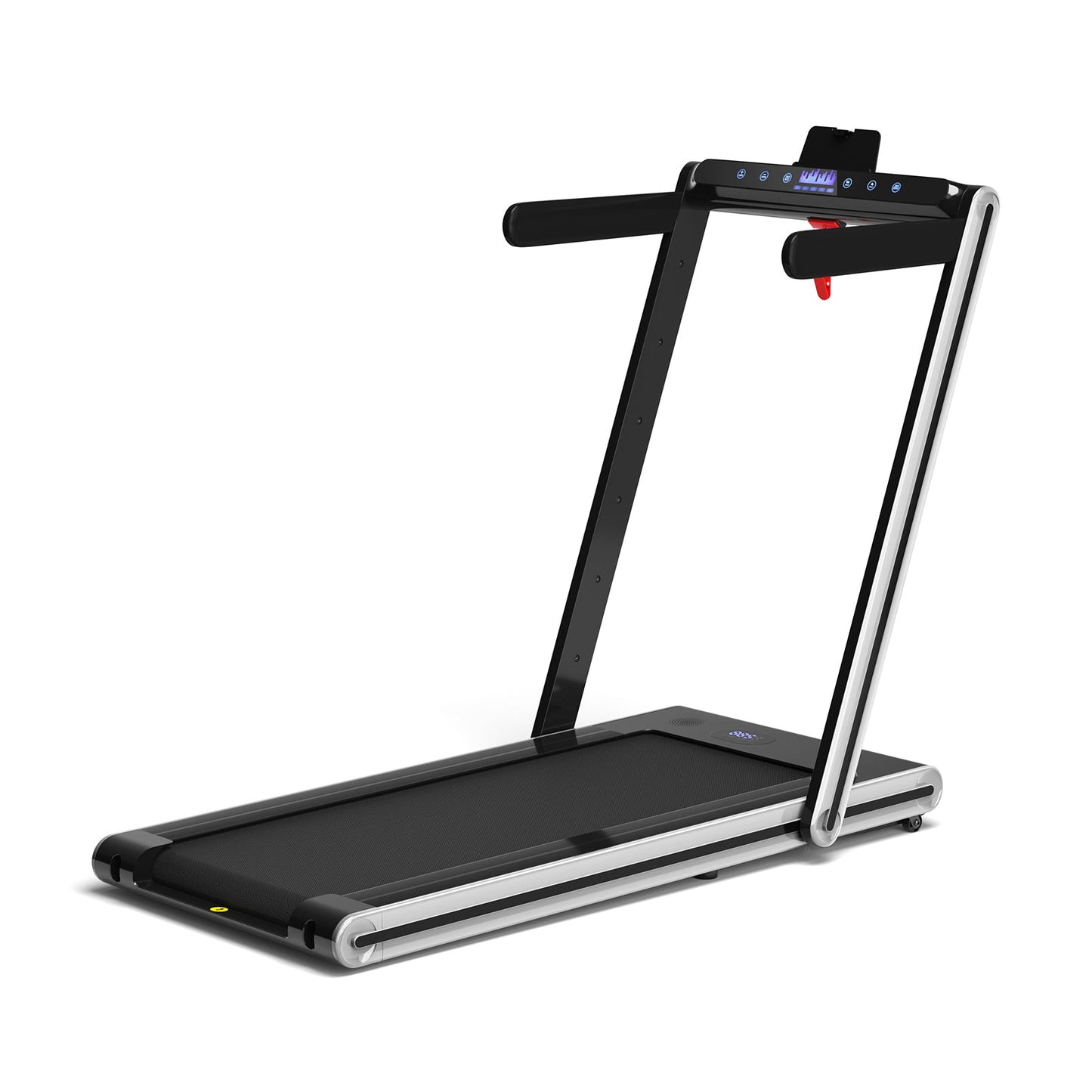 2-in-1 Folding Treadmill with Under-Desk Walking & Running Modes