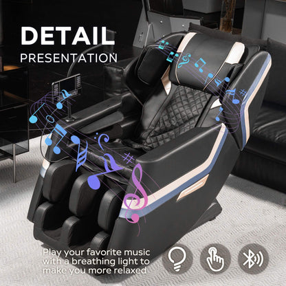 Zero-Gravity Massage Chair Recliner | 6-Roller Full Body Massage
