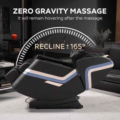 Zero-Gravity Massage Chair Recliner | 6-Roller Full Body Massage