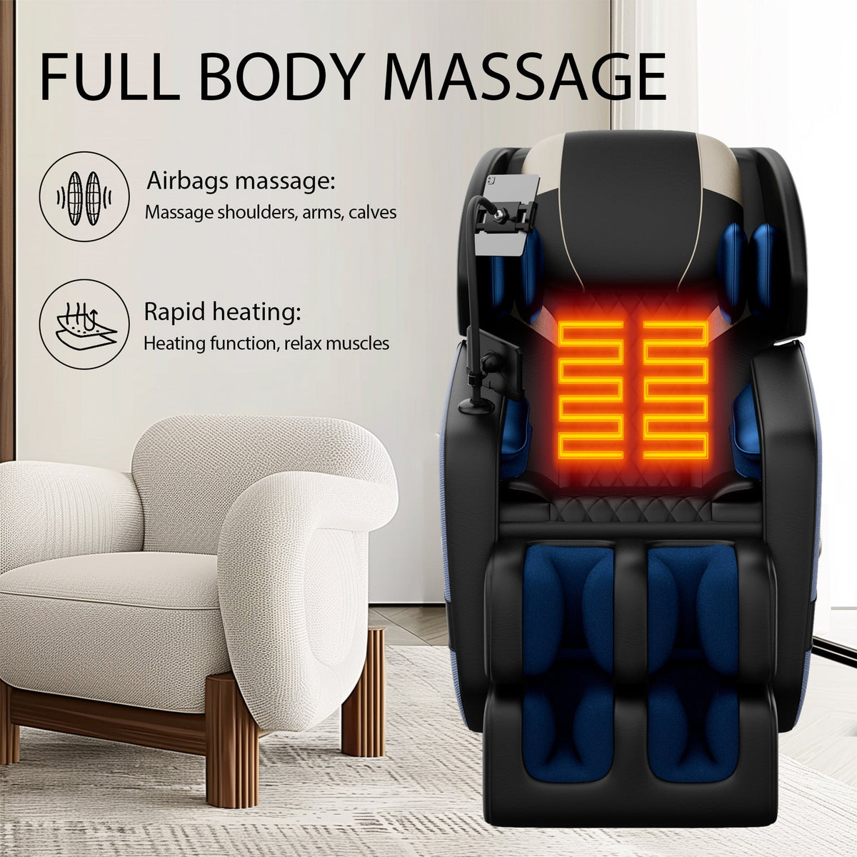 Airvana Imperium Zero-Gravity Full-Body Massage Chair