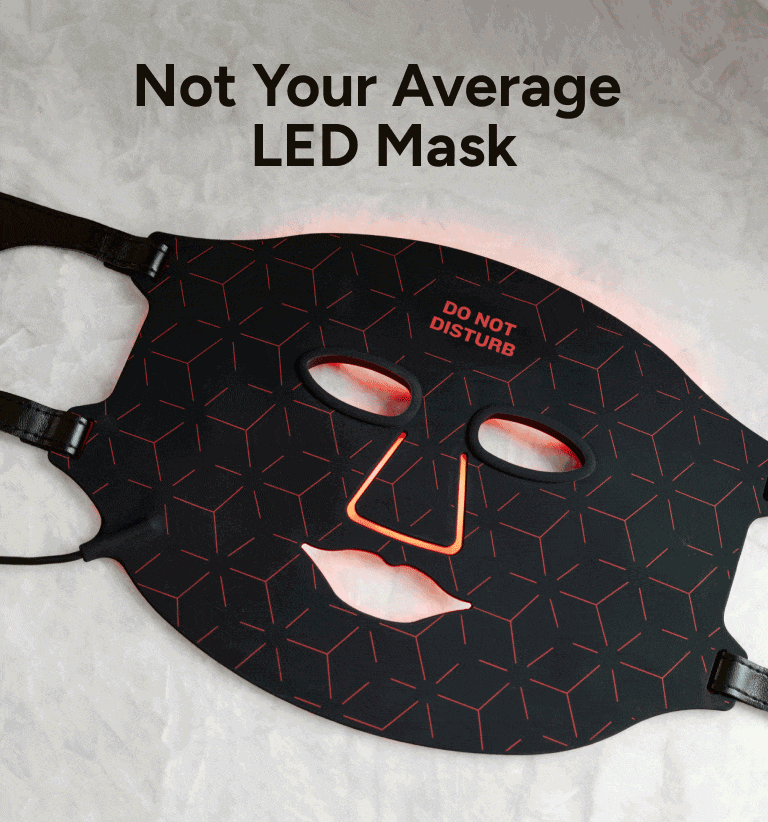 Renew Red Light The Mask – LED Light Therapy Mask with Red, NIR, Blue & Orange Wavelengths