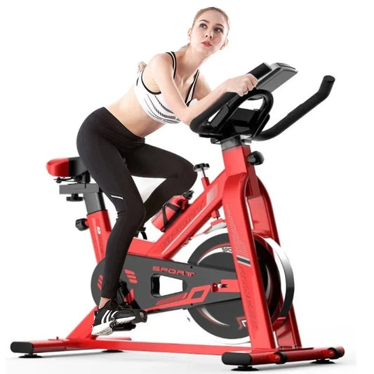 Indoor Spin Bike | Silent Magnetic Exercise Cycle for Home