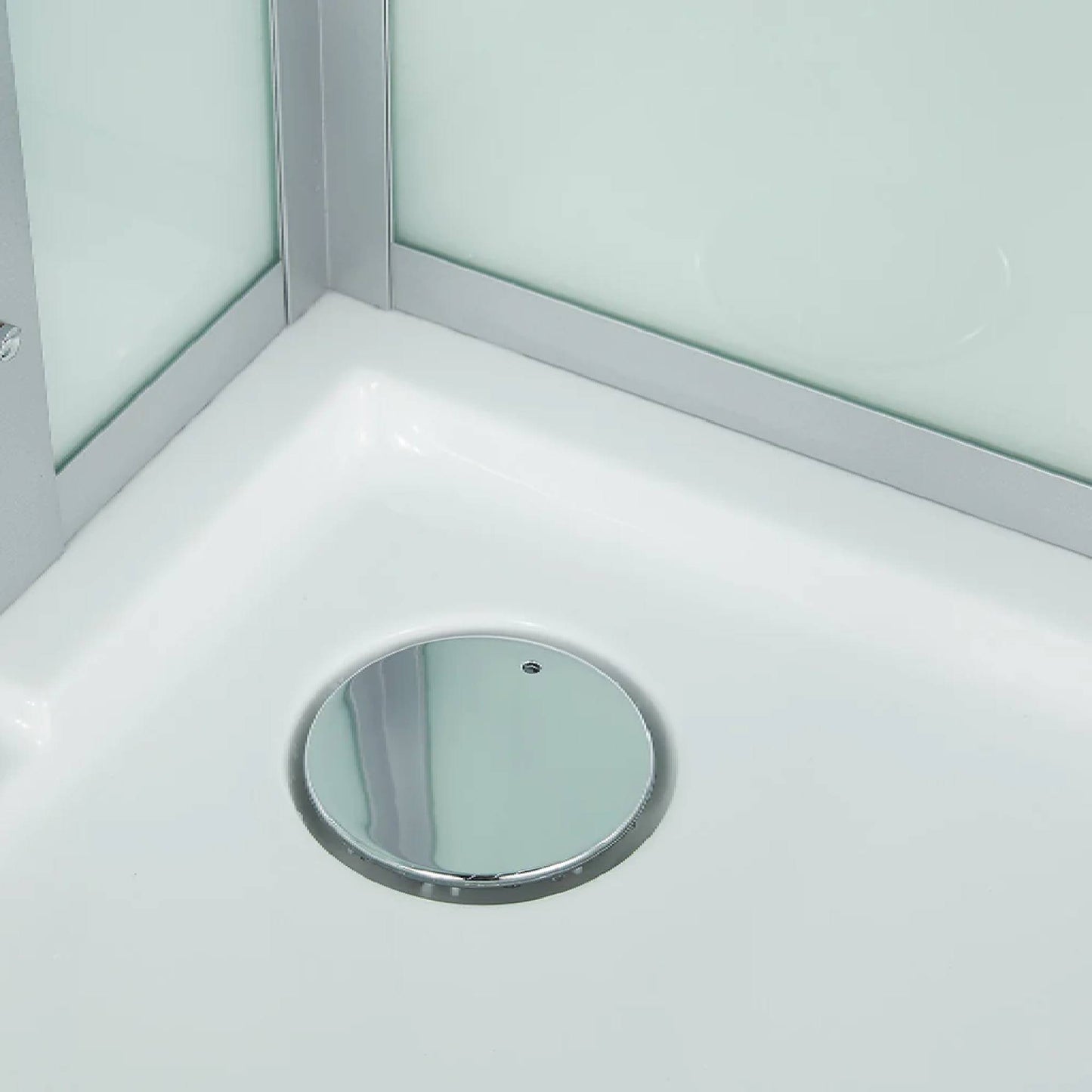 Maya Bath Platinum Arrezo Steam Shower With Rainfall Ceiling Shower (SAK75924)