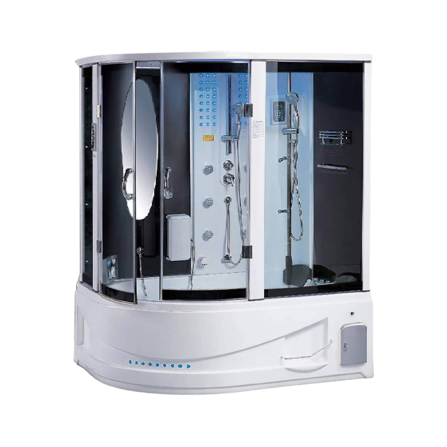 Maya Bath Siena Steam Shower With 10 Acupuncture Jets (SAK31847)