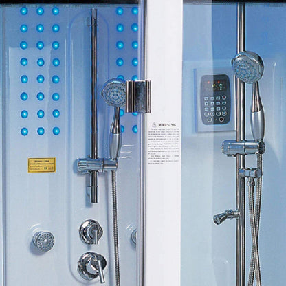 Maya Bath Siena Steam Shower With 10 Acupuncture Jets (SAK31847)