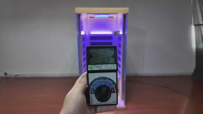 1-Person Hemlock Full-Glass Sauna Wizzisaunas SH01