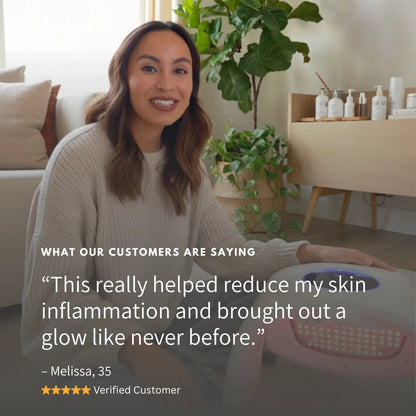 Nicebeam 9-in-1 Laser Light Therapy Lamp for Skin & Hair Rejuvenation