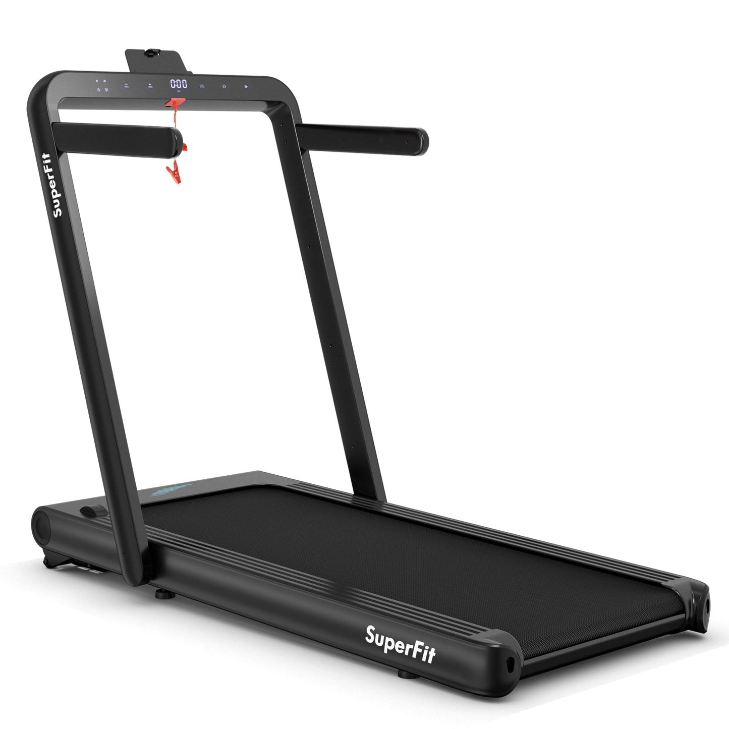 4.75HP 2-in-1 Folding Treadmill with Remote and App Control