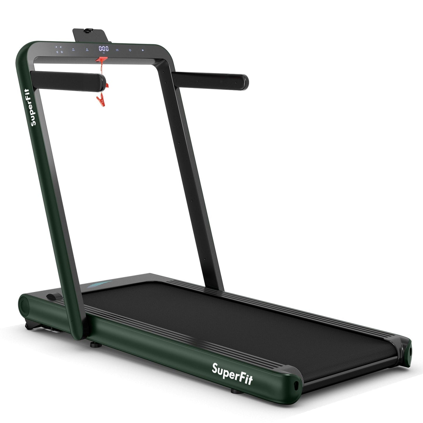 4.75HP 2-in-1 Folding Treadmill with Remote and App Control